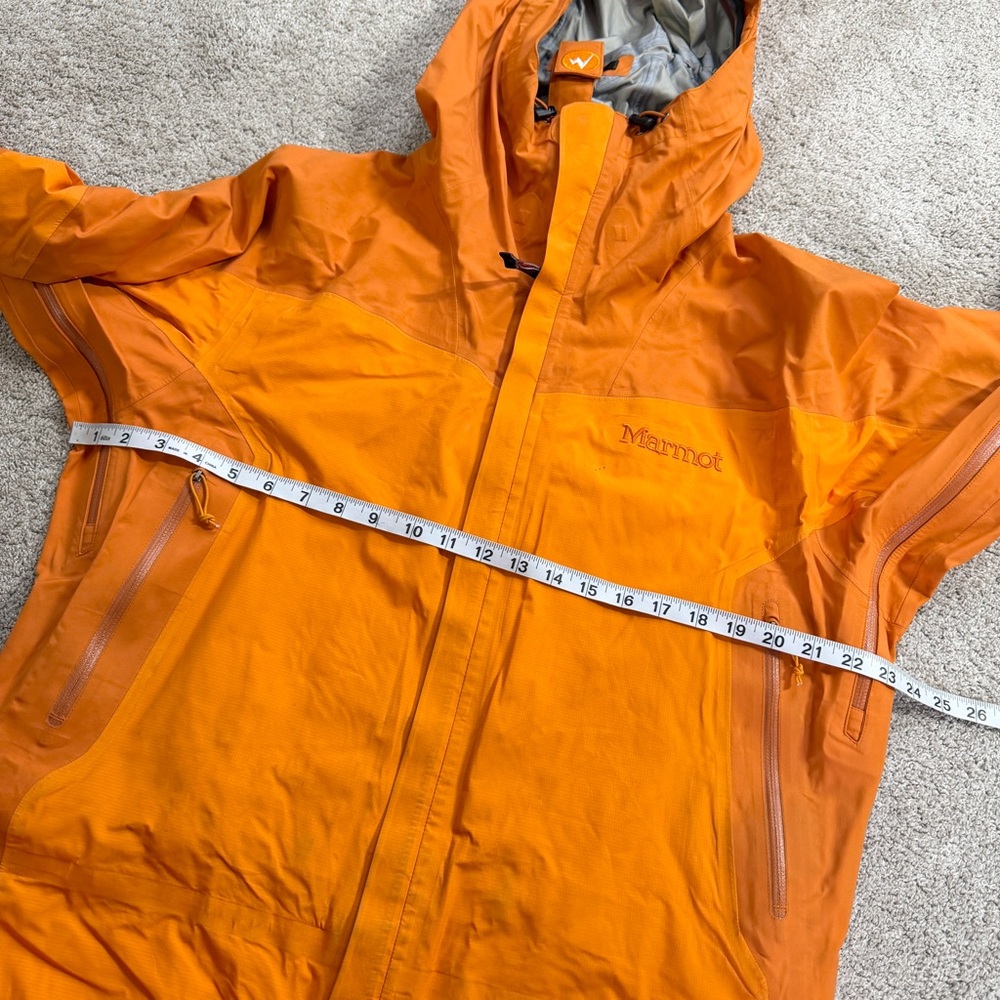 SOLD | Marmot Men’s Gore-Tex XCR Lightweight Shell Jacket Full Zip Outdoor M - Picture 10 of 16